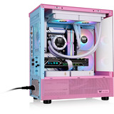 Thermaltake View 170 TG ARGB , Tower-Gehäuse rosa, Tempered Glass x 2