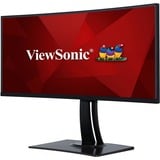 ViewSonic VP3881a, LED-Monitor 95.3 cm (38 Zoll), schwarz, WQHD+, IPS, Curved, Pantone validiert