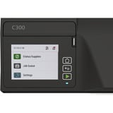 Xerox C300, Farblaserdrucker weiß/anthrazit, USB, LAN, WLAN, Duplex (Druck)