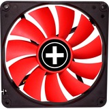 Xilence Performance C Serie 140x140x25, Gehäuselüfter schwarz/rot, 140 mm