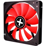 Xilence Performance C Serie 140x140x25, Gehäuselüfter schwarz/rot, 140 mm