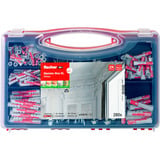 fischer Meister-Box XL Altbau + Schrauben , Dübel hellgrau/rot, 280-teilig