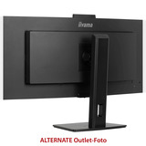 iiyama ProLite XCB3497WQSNPH-B1, LED-Monitor 86.4 cm (34 Zoll), schwarz (matt), UWQHD, VA, Curved, KVM, USB-Hub, USB-C, Webcam, 120Hz Panel