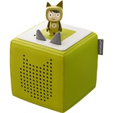 tonies Toniebox Starterset Grün (Kreativ-Tonie), Lautsprecher grün