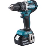 Makita Akku-Schlagbohrschrauber DHP484RTJ, 18Volt blau/schwarz, MAKPAC, 2x Li-Ionen Akku 5,0Ah
