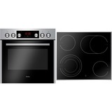 Amica EHC 934 100 E, Herdset edelstahl