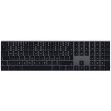 Apple Magic Keyboard mit Ziffernblock, Tastatur schwarz, Deutsches Layout