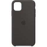 Apple Silikon Case, Handyhülle schwarz, iPhone 11
