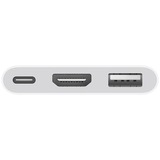 Apple USB Multiport-Hub, USB-C Stecker > USB-A + USB-C + HDMI-Buchse, USB-Hub weiß