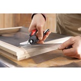 BESSEY Combi-Schere abgewinkelt D48A-2 schwarz/rot, mit 2K Griff