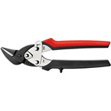 BESSEY Ideal-Schere, klein und wendig D15AL, Blechschere schwarz/rot, linksschneidend