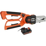 BLACK+DECKER Akku-Astschere Alligator GKC1000L, 18Volt, Astsäge orange/schwarz, Li-Ionen Akku 2Ah