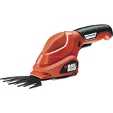 BLACK+DECKER Akku-Grasschere GSL200 3,6Volt orange, Li-Ion-Akku 3,6V