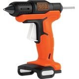 BLACK+DECKER Akku-Heißklebepistole BDCGG12N orange/schwarz, ohne Akku und Ladegerät