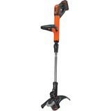 BLACK+DECKER Akku-Rasentrimmer STC1820EPC, 18Volt orange/schwarz, Li-Ionen Akku (2,0Ah)
