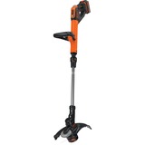 BLACK+DECKER Akku-Rasentrimmer STC1840EPC, 18Volt orange/schwarz, Li-Ionen Akku (4,0Ah)