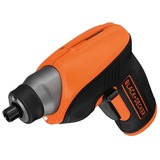 BLACK+DECKER Akku-Schrauber CS3652LC, 3,6Volt orange/schwarz, Li-Ionen Akku 1,5Ah