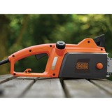 BLACK+DECKER Kettensäge CS1835, Elektro-Kettensäge orange/schwarz, 1800 Watt