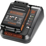 BLACK+DECKER Ladegerät+Akku BDC2A20-QW, 18Volt 