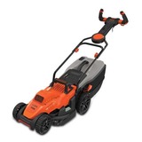 BLACK+DECKER Rasenmäher BEMW461ES-QS, 34cm orange/schwarz, 1.400 Watt