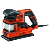 BLACK+DECKER Schwingschleifer DUOSAND KA330EKA orange/schwarz, Koffer, 270 Watt