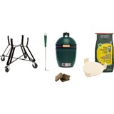 Big Green Egg Small, Starter-Paket, Holzkohlegrill grün, Ø 33cm