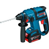 Bosch Akku-Bohrhammer GBH 18 V-EC Professional blau/schwarz, 2x Li-Ionen Akku 5,0Ah, in L-BOXX