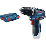 Bosch Akku-Bohrschrauber GSR 12V-35 solo Professional, 12Volt blau/schwarz, ohne Akku und Ladegerät, L-BOXX