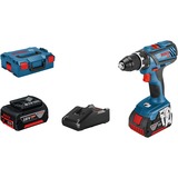 Bosch Akku-Bohrschrauber GSR 18V-28 Professional, 18Volt blau/schwarz, 2x Li-Ionen Akku 4,0Ah, L-BOXX