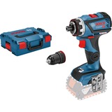 Bosch Akku-Bohrschrauber GSR 18V-60 FC Professional + GFA18M blau/schwarz, ohne Akku und Ladegerät, in L-BOXX