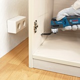 Bosch Akku-Multi-Cutter GOP 12V-28 Professional, 12Volt, Multifunktions-Werkzeug blau/schwarz, 2x Li-Ionen Akku 3,0Ah, in L-BOXX