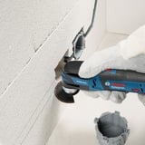 Bosch Akku-Multi-Cutter GOP 12V-28 Professional, 12Volt, Multifunktions-Werkzeug blau/schwarz, 2x Li-Ionen Akku 3,0Ah, in L-BOXX