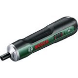 Bosch Akkuschrauber PushDrive 3,6Volt grün, mit 32-teiligem Schrauberbit-Set