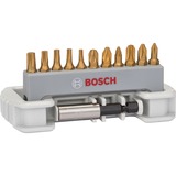 Bosch Bit-Set Max Grip, 11+1-teilig, Bit-Satz