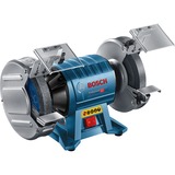 Bosch GBG 60-20 Professional, Doppel-Schleifmaschine blau/schwarz, 600 Watt