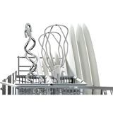 Bosch Home Handmixer CleverMixx MFQ2600W weiß/rot, 375 Watt, mit Schüssel und Geräteständer