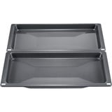 Bosch Home Universalpfannen HEZ530000, Backblech anthrazit, 2 Stück