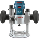 Bosch Kantenfräse GKF 600 Professional, Oberfräse blau, 600 Watt, Koffer