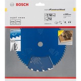 Bosch Kreissägeblatt Expert for Construct Wood, Ø 165mm, 24Z Bohrung 20mm, für Handkreissägen