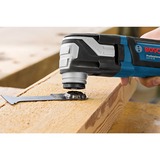 Bosch Multi-Cutter GOP 55-36 Professional, Multifunktions-Werkzeug blau/schwarz, 550 Watt, L-BOXX, inkl. Zubehör