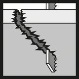 Bosch PRO Hardwood fast Stichsägeblatt T 344 DF, 152mm 5 Stück