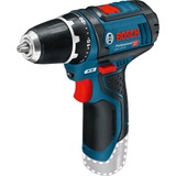 Bosch Professional Akku-Bohrschrauber GSR 12V-15 Professional solo, 12Volt blau/schwarz, ohne Akku und Ladegerät