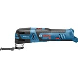 Bosch Professional Akku-Multi-Cutter GOP 12V-28 Professional, Multifunktions-Werkzeug blau/schwarz, ohne Akku und Ladegerät, L-BOXX