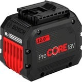 Bosch Professional Akku ProCORE 18V 12.0Ah Professional schwarz/rot, AMPShare Alliance
