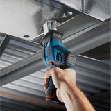 Bosch Professional Akku-Säbelsäge GSA 12V-14 Professional, 12Volt blau/schwarz, 2x Li-Ionen Akku 3,0Ah, in L-BOXX