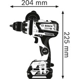 Bosch Professional Akku-Schlagbohrschrauber GSB 18V-110 C Professional solo, 18Volt blau/schwarz, ohne Akku und Ladegerät