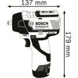 Bosch Professional Akku-Schlagschrauber GDS 12V-115 Professional solo, 12Volt blau/schwarz, ohne Akku und Ladegerät
