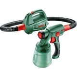 Bosch Professional Farbsprühsystem PFS 1000, Sprühpistole grün/schwarz, 410 Watt, Düse für Lackfarben