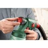 Bosch Professional Farbsprühsystem PFS 2000, Sprühpistole grün/schwarz, 440 Watt, Düse für Lackfarben + Düse für Wandfarbe