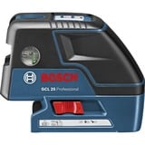 Bosch Professional Kombilaser GCL 25 Professional, Kreuzlinienlaser blau/schwarz, Schutztasche